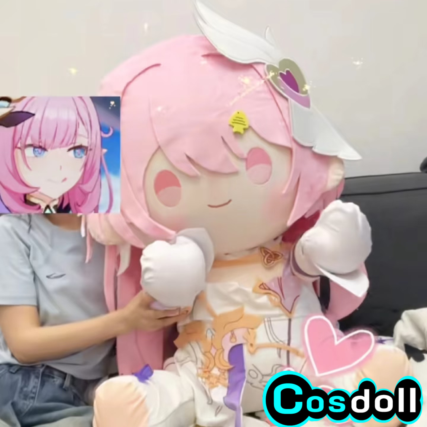 Kids Toys Doll - 80 سنتيمتر هونكاي تأثير 3 إليسيا