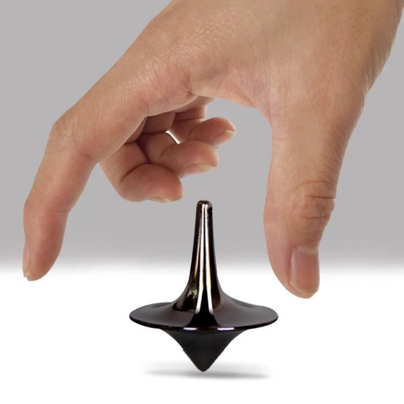 Spin Top Gyro Toy - لعبة دوارة معدنية للأطفال للبالغين ضد