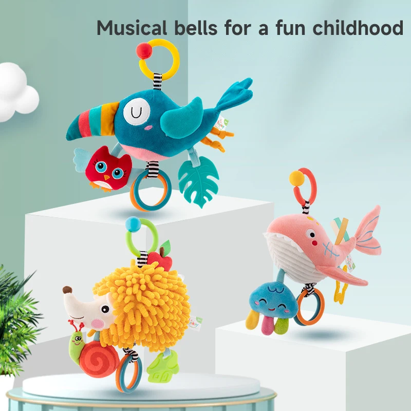 Kids Toys New Born - 0-6-12 شهرا الوليد لينة أفخم ألعاب
