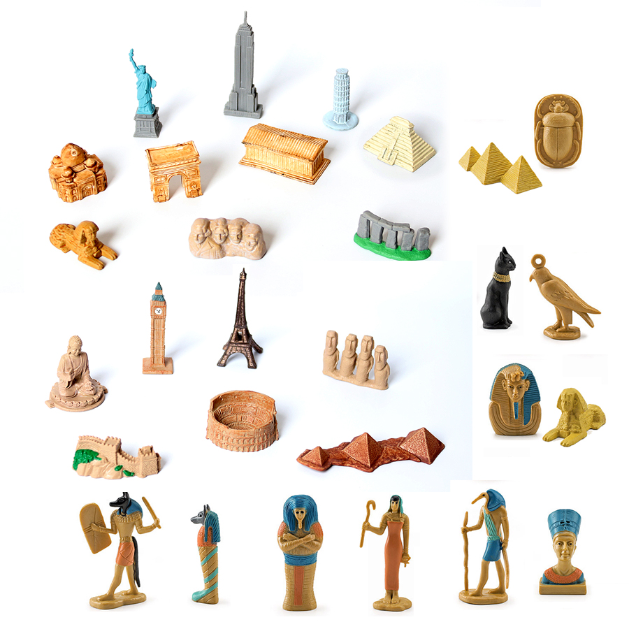 Kids Toys Egypt - نموذج معماري مصغر في مصر القديمة