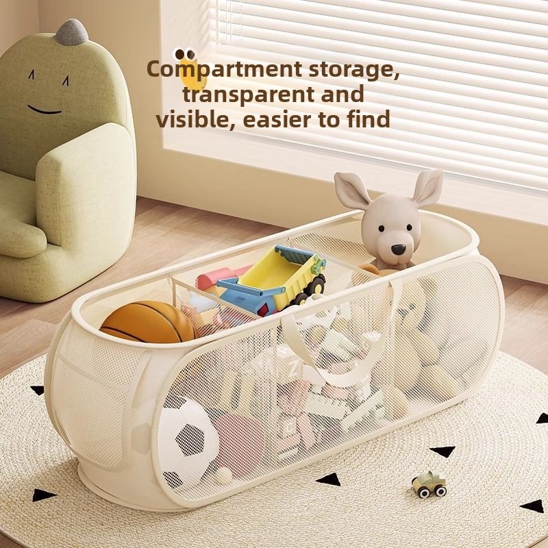 Kids Toys Bag - 1/2 قطعة تخزين المنزل للملابس القذرة