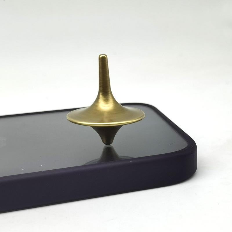 Spin Top Gyro Toy - ألعاب فيدجيت: جيروسكوب معدني صغير مبتكر