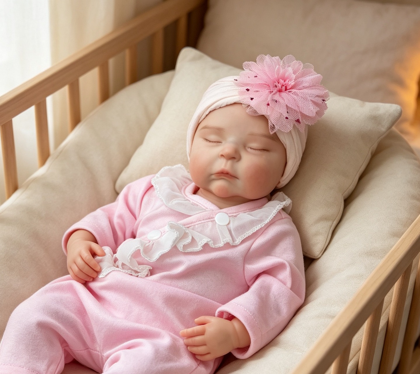 Kids Toys New Born - دمية طفلة ريبورن سيليكون كاملة بطول