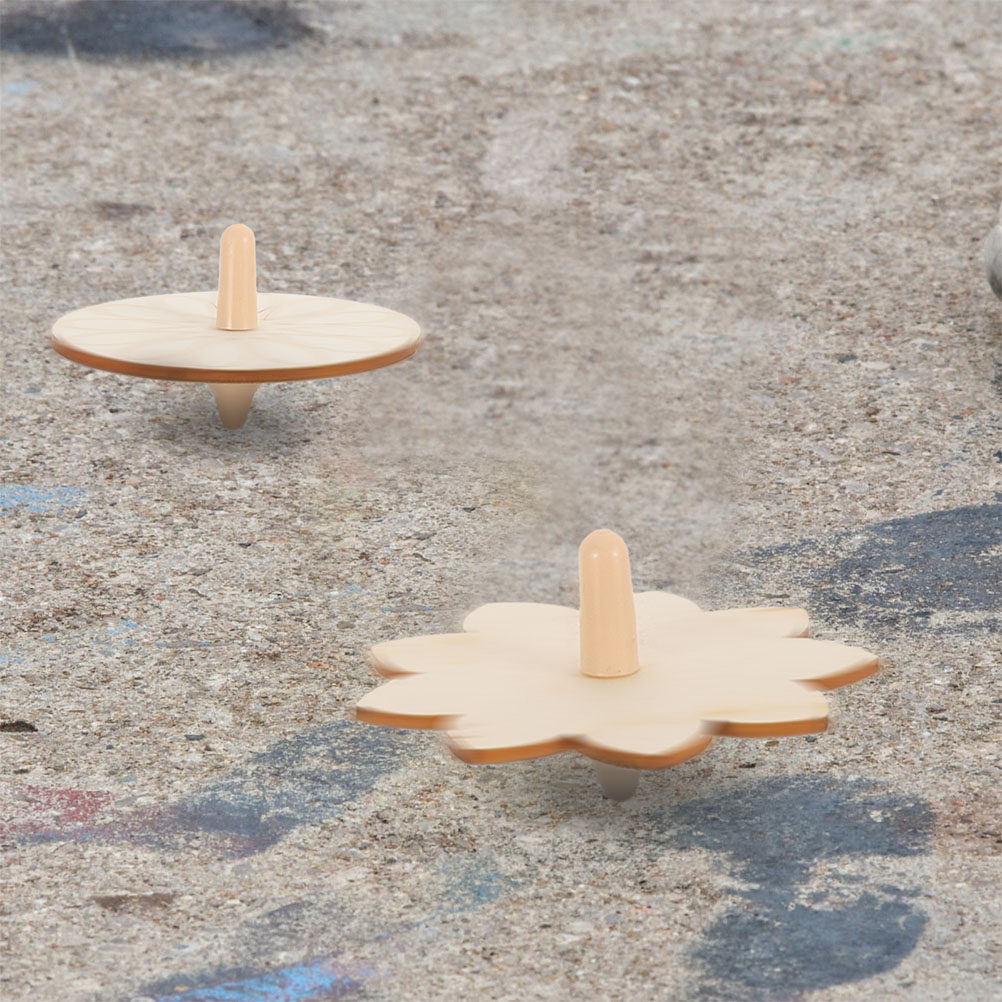 24 قطعة من الألعاب الخشبية الد - مراجعة Spin Top Gyro Toy وسعره