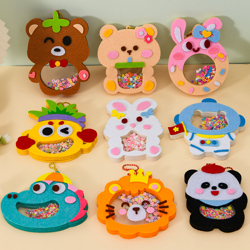 الكرتون غير المنسوجة هزة قلادة - مراجعة Kid Toys And Craft وسعره
