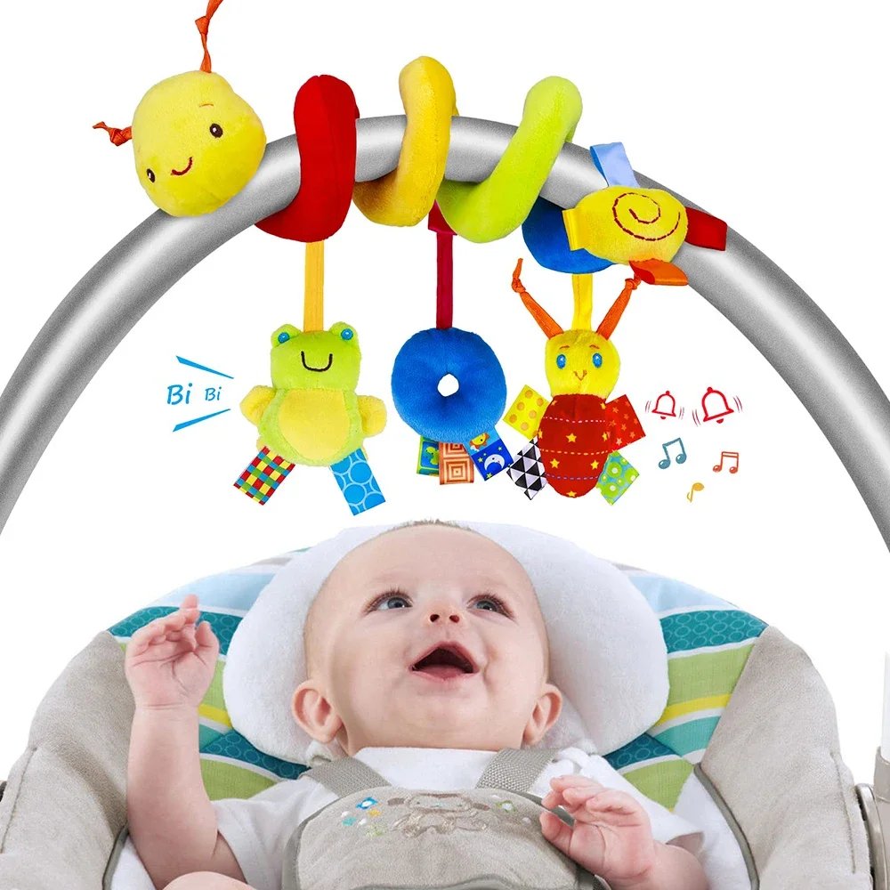 ألعاب عربة الأطفال الحلزونية ل - مراجعة Kids Toys New Born وسعره