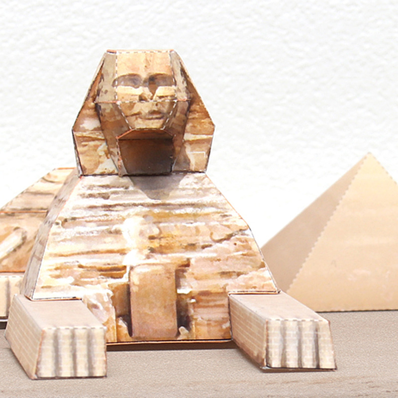 مصر أبو الهول الهرم للطي نموذج - مراجعة Kids Toys Egypt وسعره