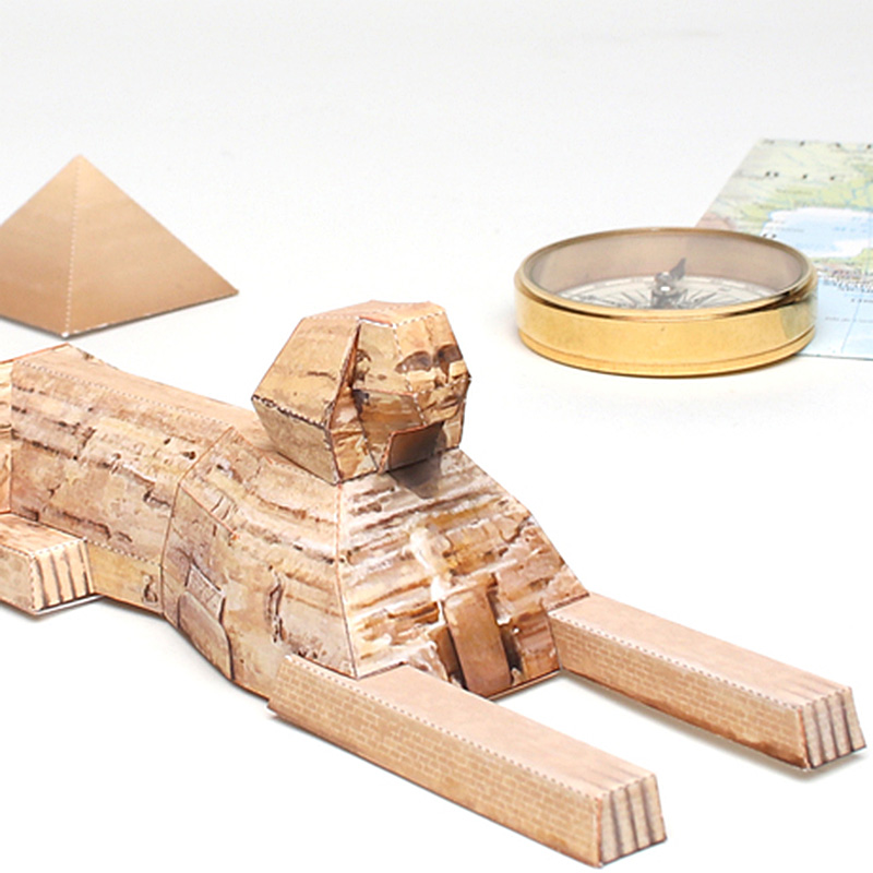 مصر أبو الهول الهرم للطي نموذج - مراجعة Kids Toys Egypt وسعره