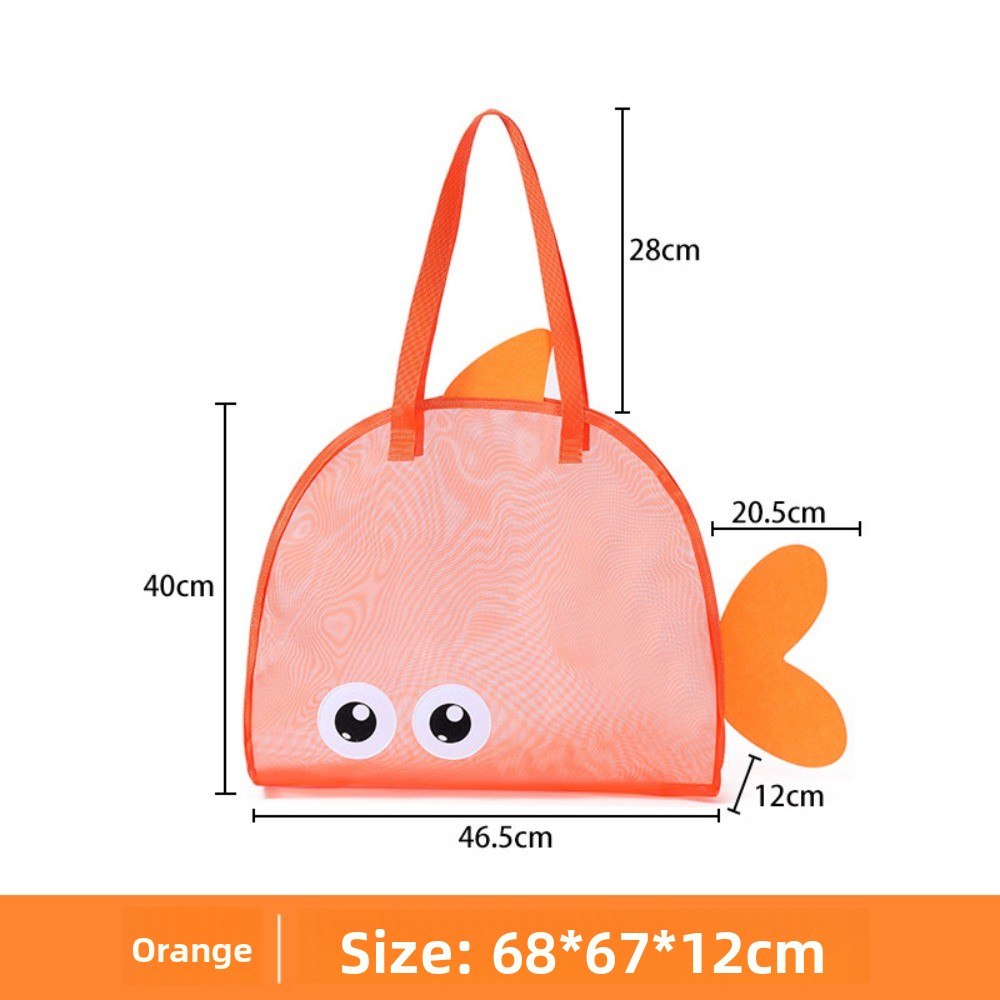 حقائب شاطئ شبكية للأطفال بتصمي - مراجعة Kids Toys Bag وسعره