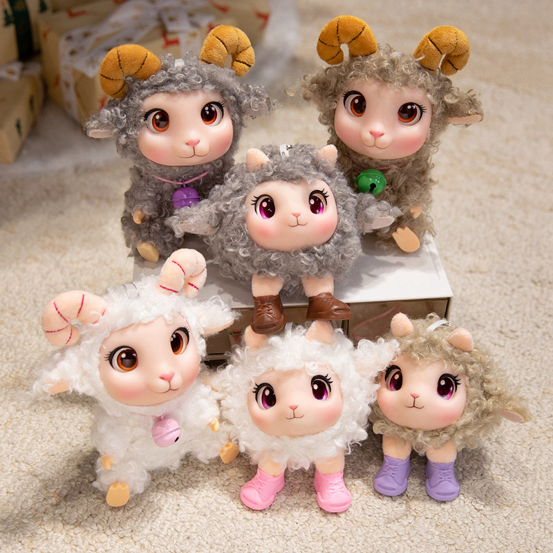 دمية خروف لطيفة محشوة بالقطيفة - مراجعة Kids Toys Doll وسعره