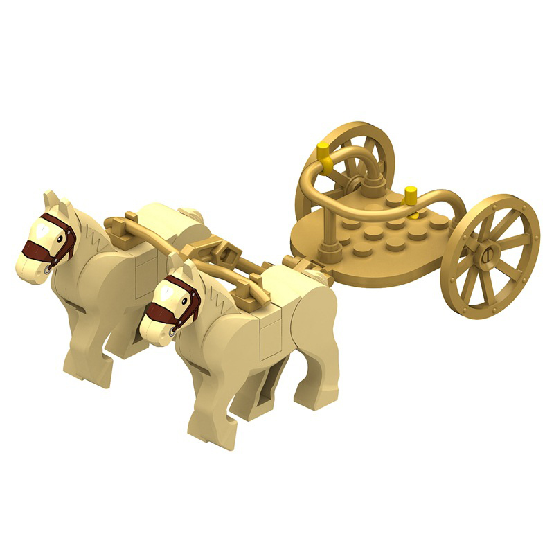 نموذج عربة مصرية قديمة من MOC، - مراجعة Kids Toys Egypt وسعره