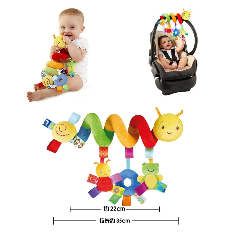 سرير الطفل خشخيشات معلقة اللعب - مراجعة Kids Toys New Born وسعره