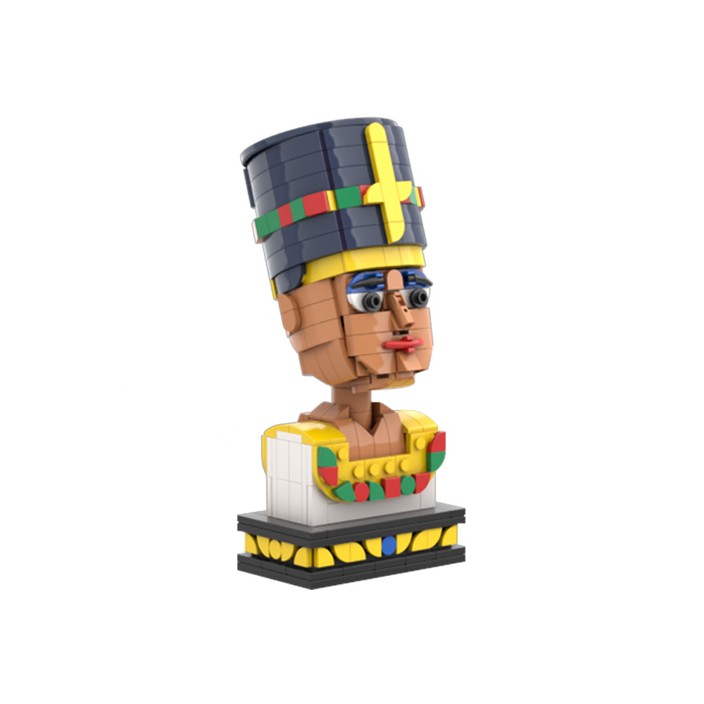 MOC نفرتيتي مصر الملكة اللبنات - مراجعة Kids Toys Egypt وسعره