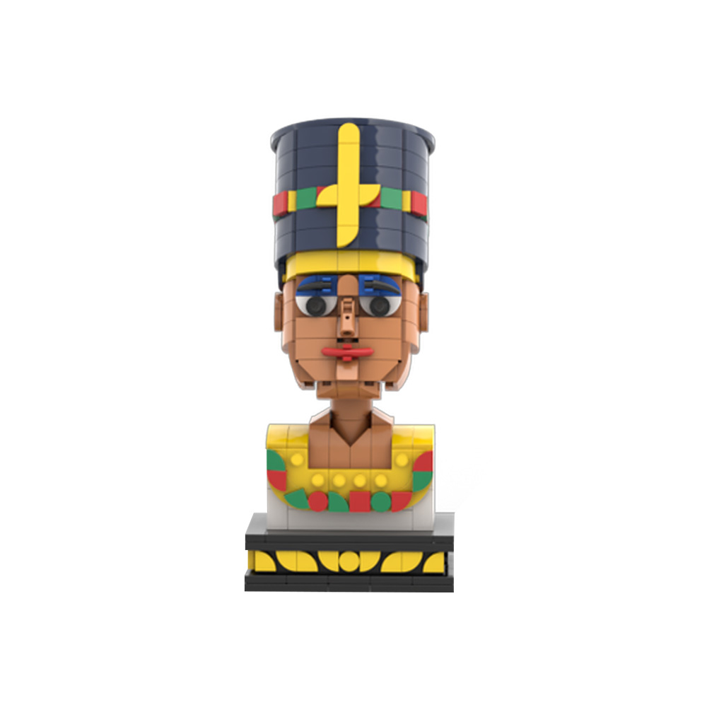 MOC نفرتيتي مصر الملكة اللبنات - مراجعة Kids Toys Egypt وسعره