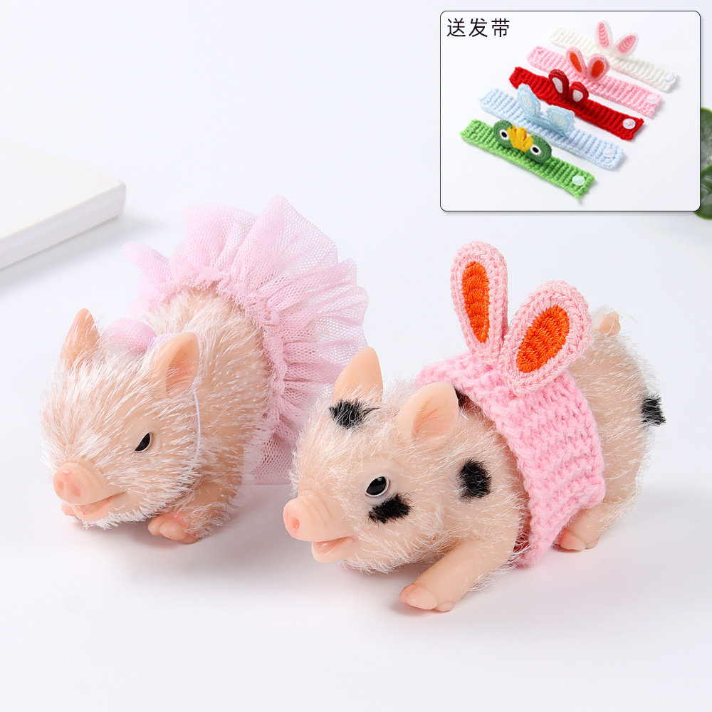 سيليكون مزرعة صغيرة خنزير دمية - مراجعة Kids Toys New Born وسعره
