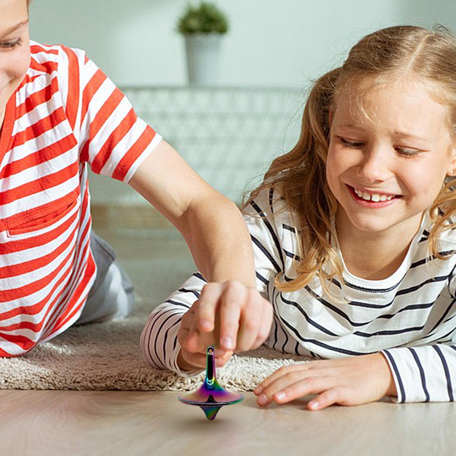 ألعاب فيدجيت: جيروسكوب معدني ص - مراجعة Spin Top Gyro Toy وسعره