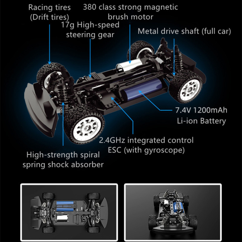 ESP نظام الاستقرار 4WD RC سباق - مراجعة Kids Toys Under 300 وسعره