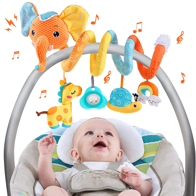 مقعد السيارة لعب الرضع اللون ا - مراجعة Kids Toys New Born وسعره