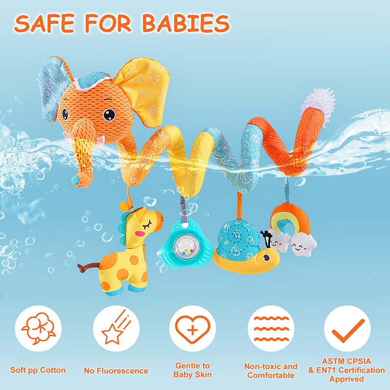 مقعد السيارة لعب الرضع اللون ا - مراجعة Kids Toys New Born وسعره